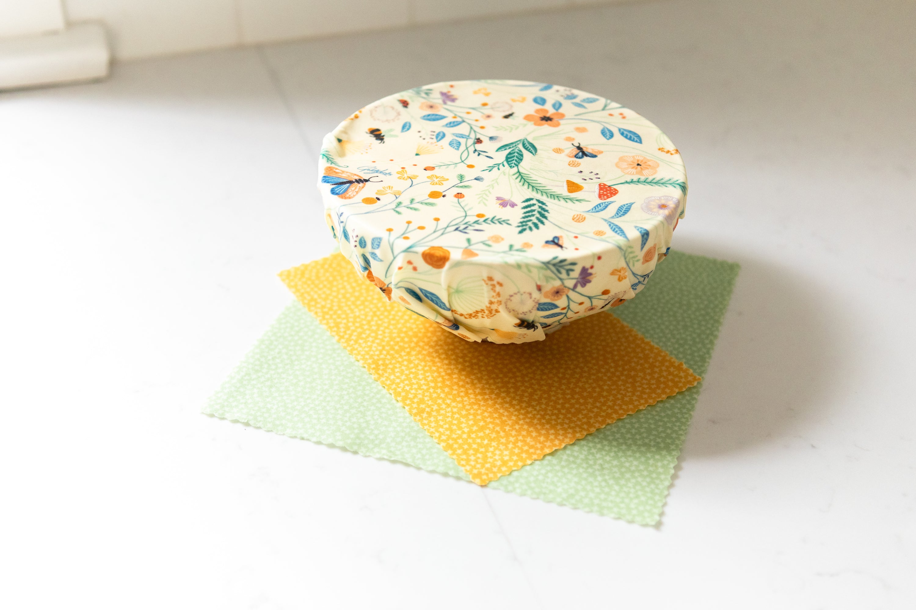 Beeswax Food Wrap Set of 3 - Multiple Styles Available