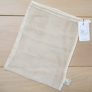 Organic Cotton Mesh Produce Bags - Multiple Sizes Available